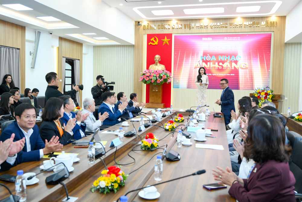 Toan canh buoi hop bao. Anh: Ban To chuc