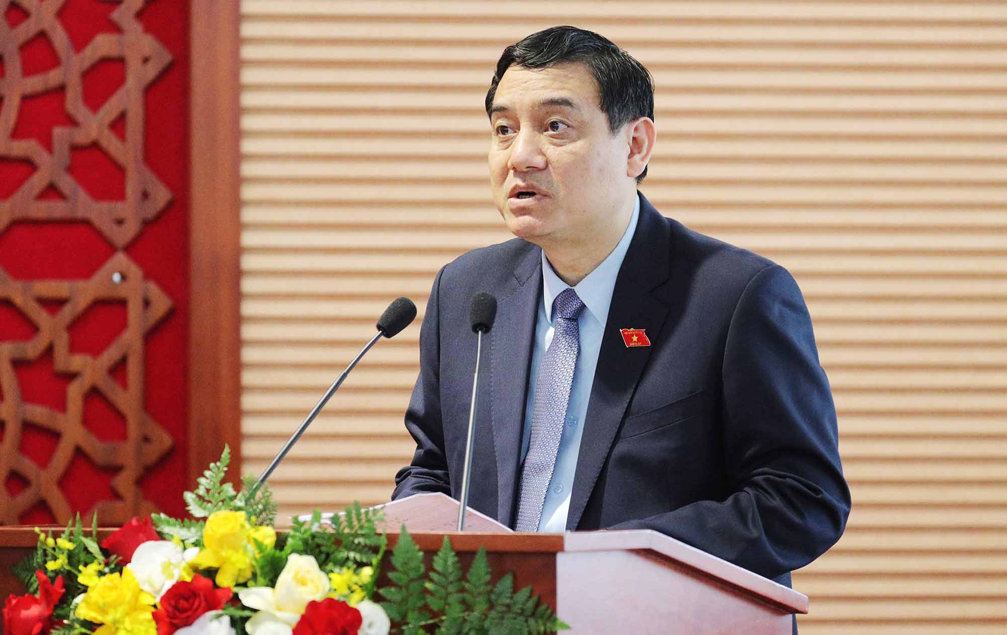 Mr. Nguyen Dac Vinh said that the ultimate measure of each policy is the level of practical contribution to people's lives. Photo: Ho Long.