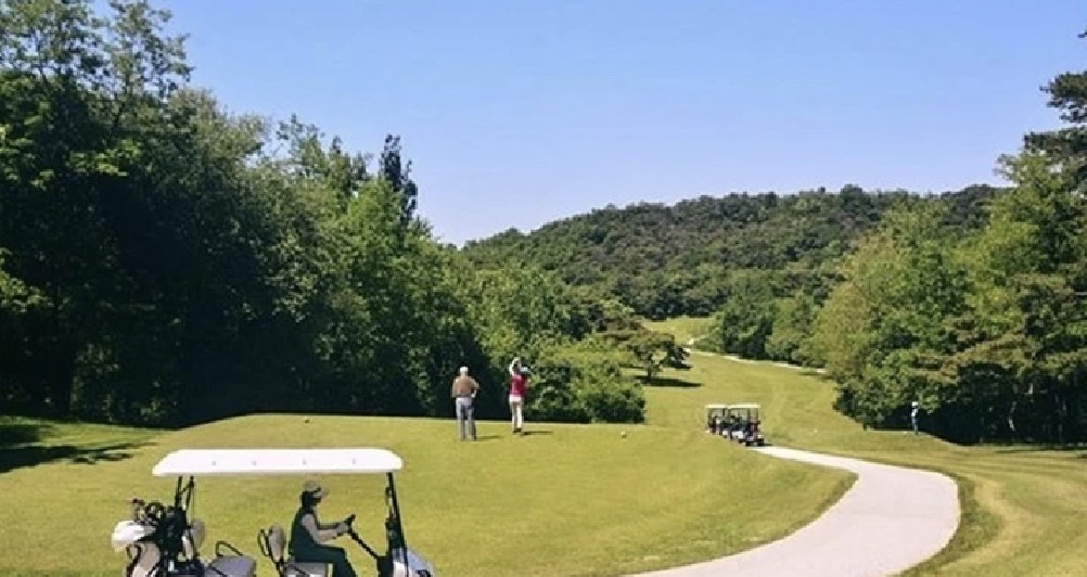 Pyongyang golf course is located about 30km from North Korea's capital Pyongyang. Photo: Yonhap