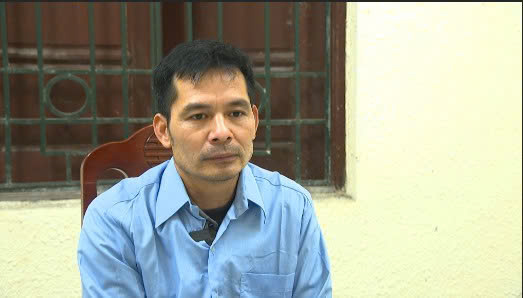 Đối tượng Nguyễn Văn Họa. Ảnh: Công an Hà Nội 