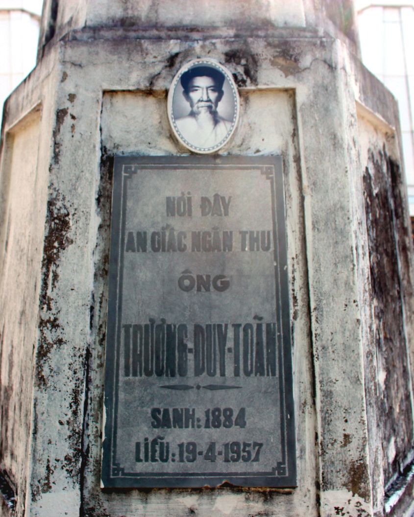 Mo soan gia Truong Duy Toan tai TP Can Tho. Anh: Luc Tung