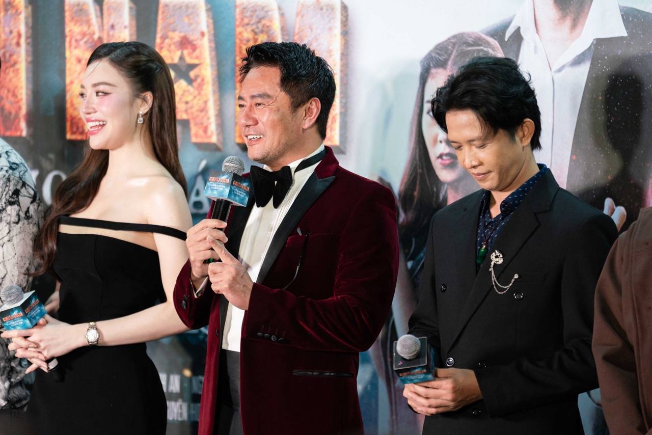 Truong Minh Cuong shared when returning to the screen. Photo: Mai Anh.