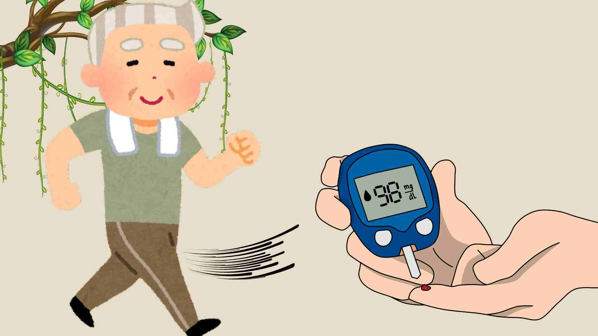 Walking properly after meals helps significantly reduce blood sugar. Graphics: Ha May