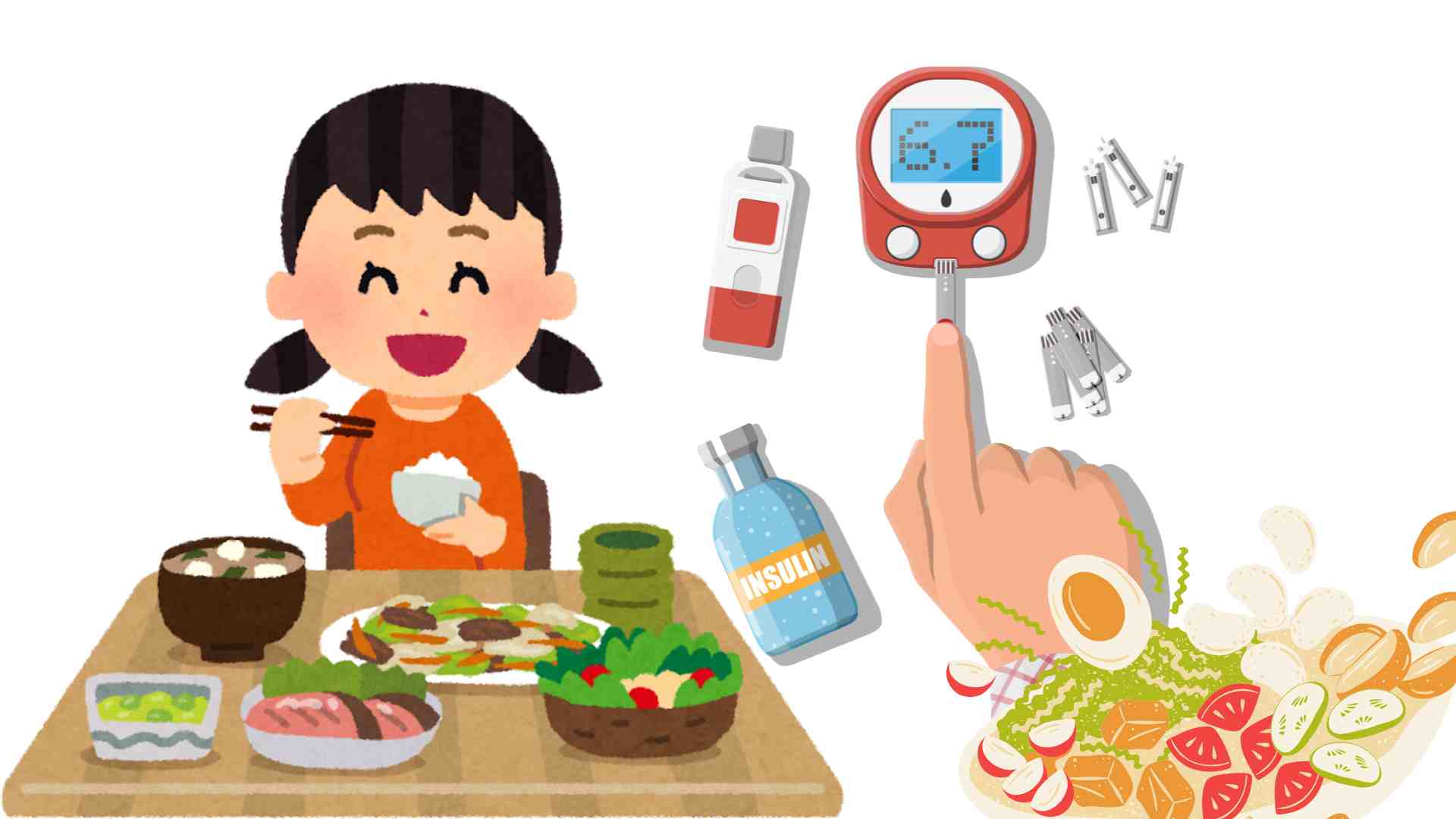 Controlling blood sugar is not just eating less, but eating at the right time. Graphics: Ha May