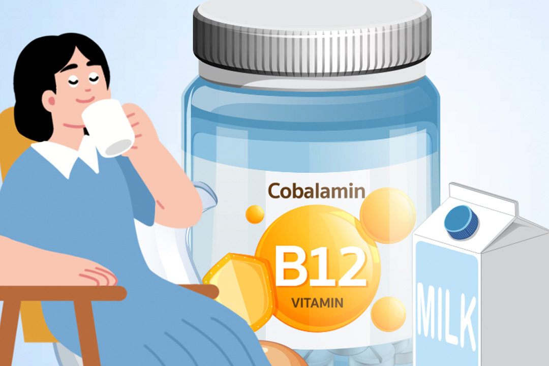 Vitamin B12 and the silent effects on women's health. Graphics: Thien Nhan