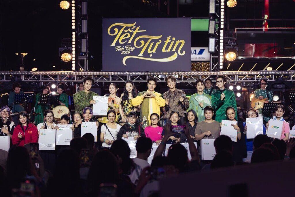 Cac chuong trinh tai khu vuc trai nghiem mang den su hao hung cho khach hang. Anh: OCB