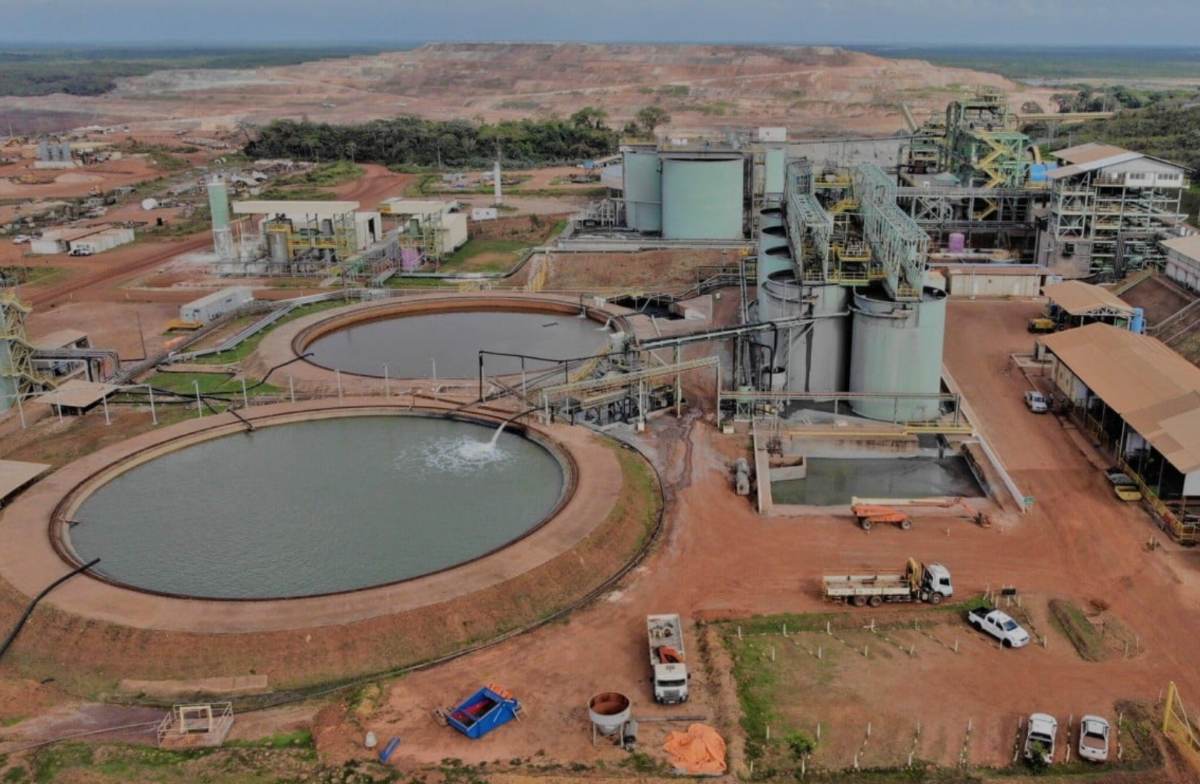 Aurizona gold mine located near Godofredo Viana in Maranhao, Brazil. Photo: CMOC