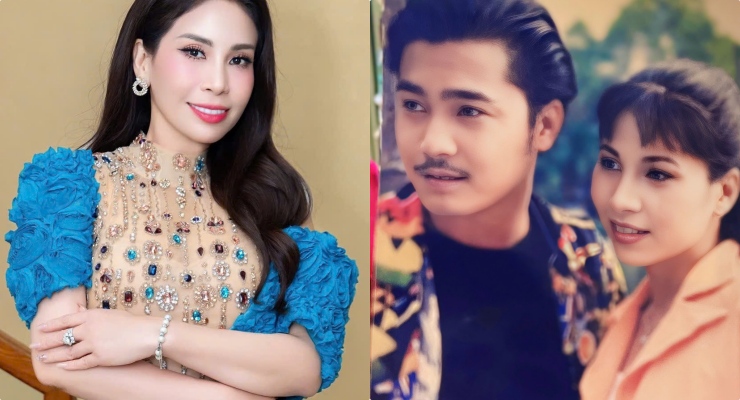 Ly Huong takes photos with Ly Hung. Photo: Artist provided.