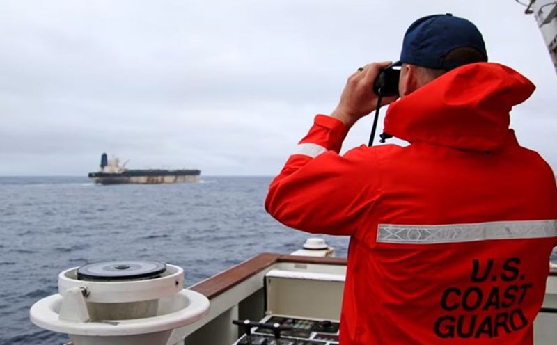 Mỹ chặn bắt tàu dầu tại Ấn Độ Dương vì vi phạm lệnh trừng phạt