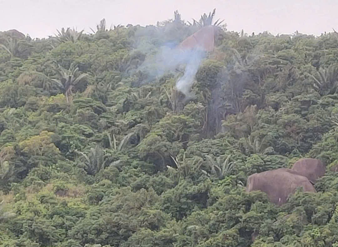The Ministry of National Defense has officially announced the incident of a military plane crash in Dak Lak, which occurred on the morning of January 28. In the photo: Scene of the incident. Photo: Thanh Thuy