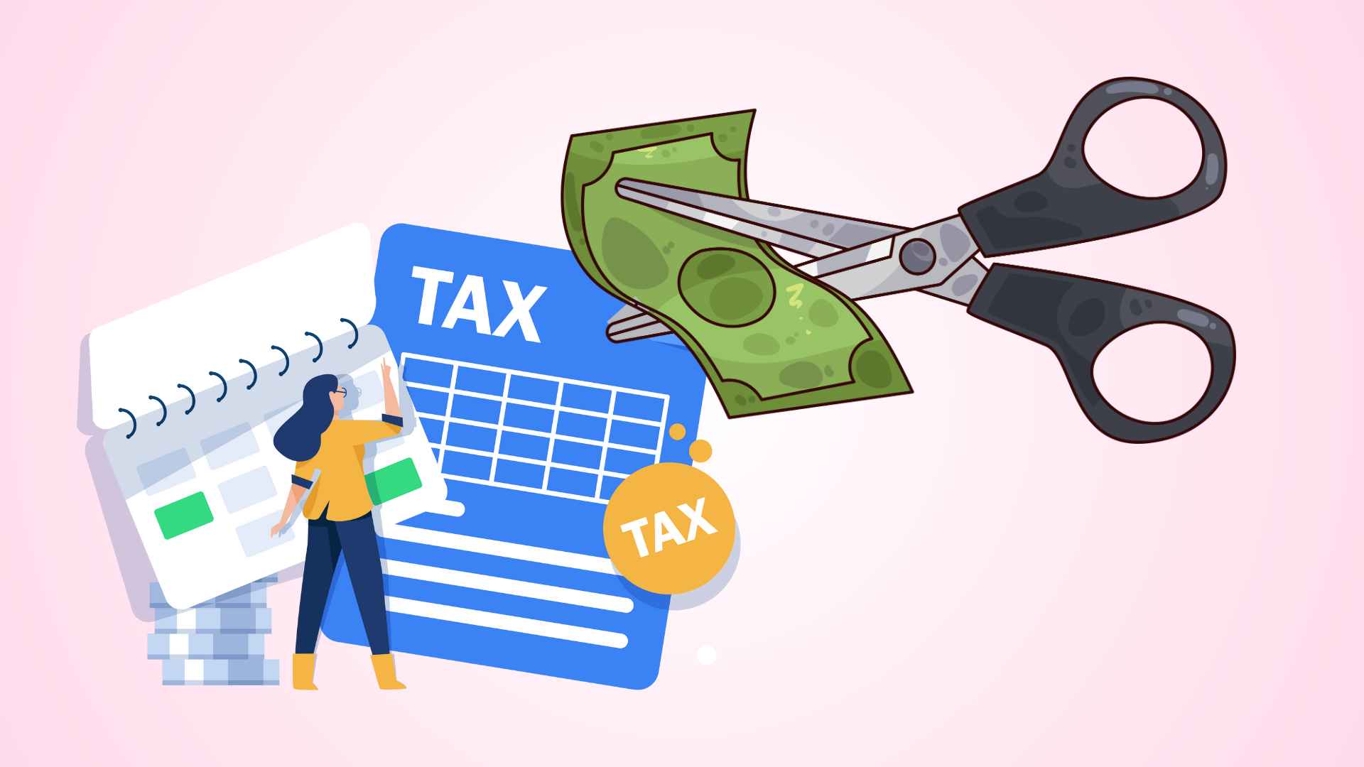 Cases of forced deduction of a part of salary when owing taxes.