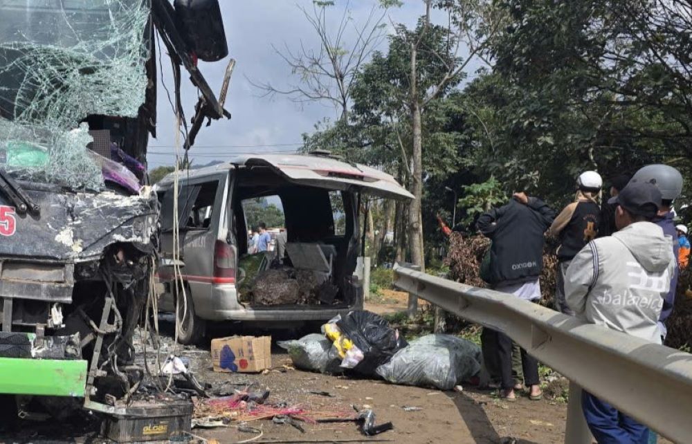 Scene of the accident. Photo: H.Nguyen