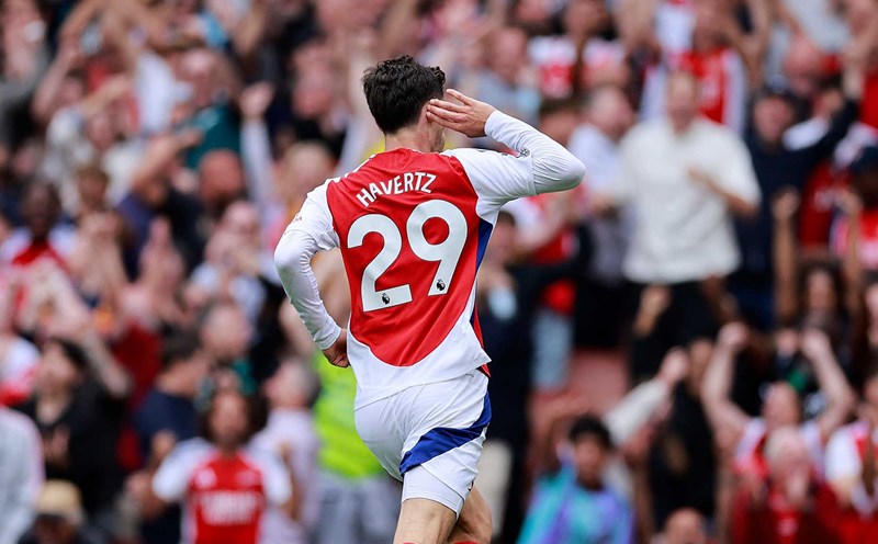 Arsenal van dang cho Kai “cong chua” tro lai. Anh: AFP