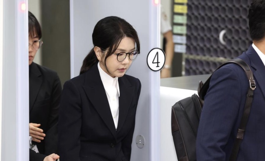 Former Korean First Lady Kim Keon Hee. Photo: Xinhua