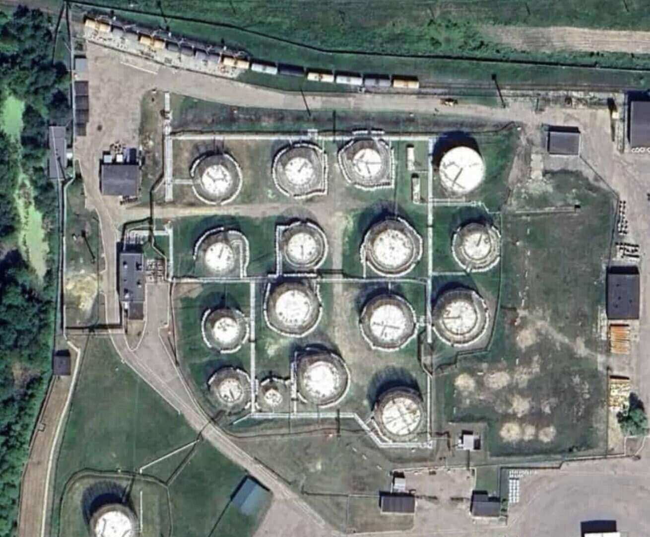 Penzanefteprodukt oil field in Russia. Photo: Google Maps