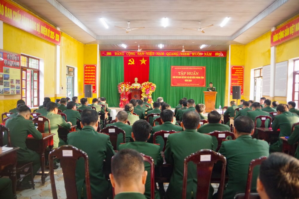 Quang Tri Border Guard improves officer capacity in the new situation. Photo: Quang Tri Border Guard