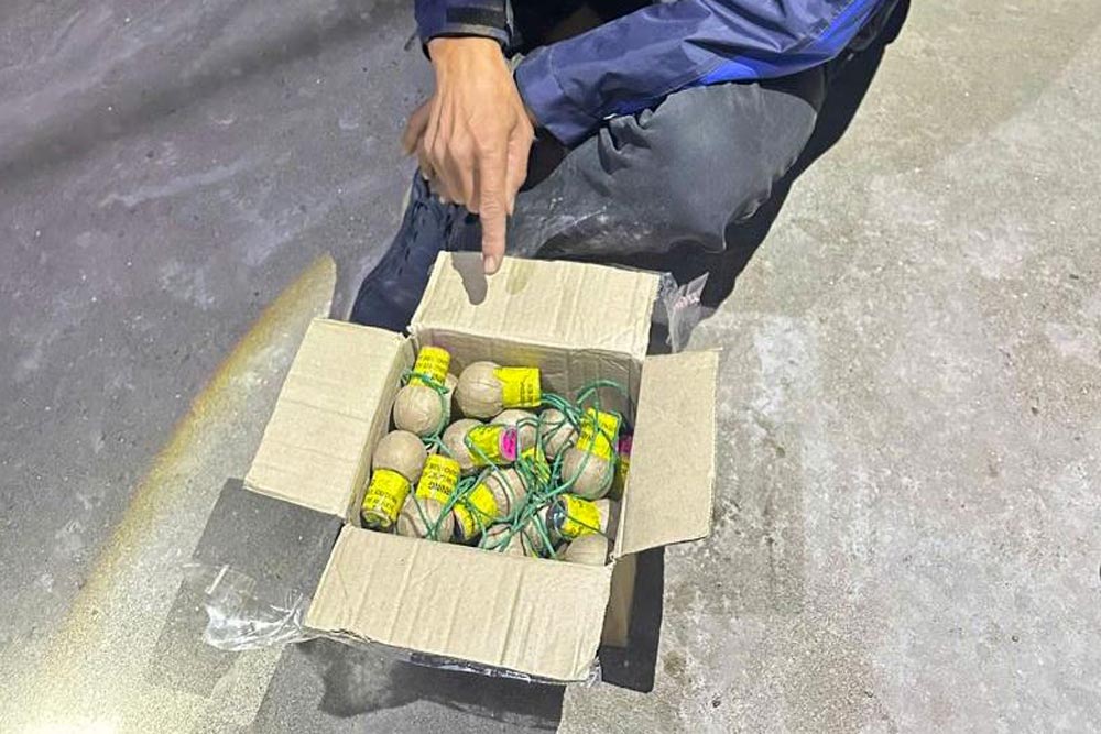 Pháo nổ được phát hiện tại khu vực nghĩa trang ở Hưng Yên