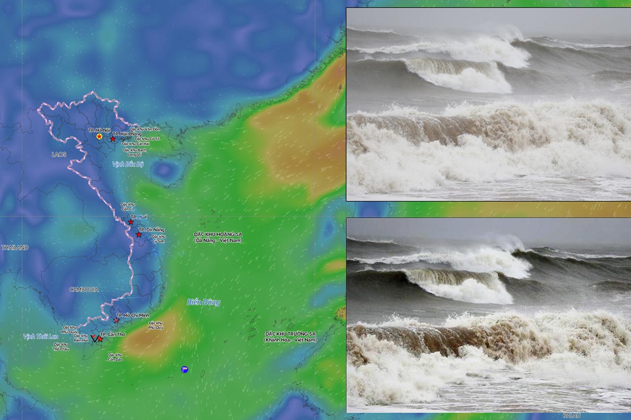 Bad weather forecast for the next 2 days