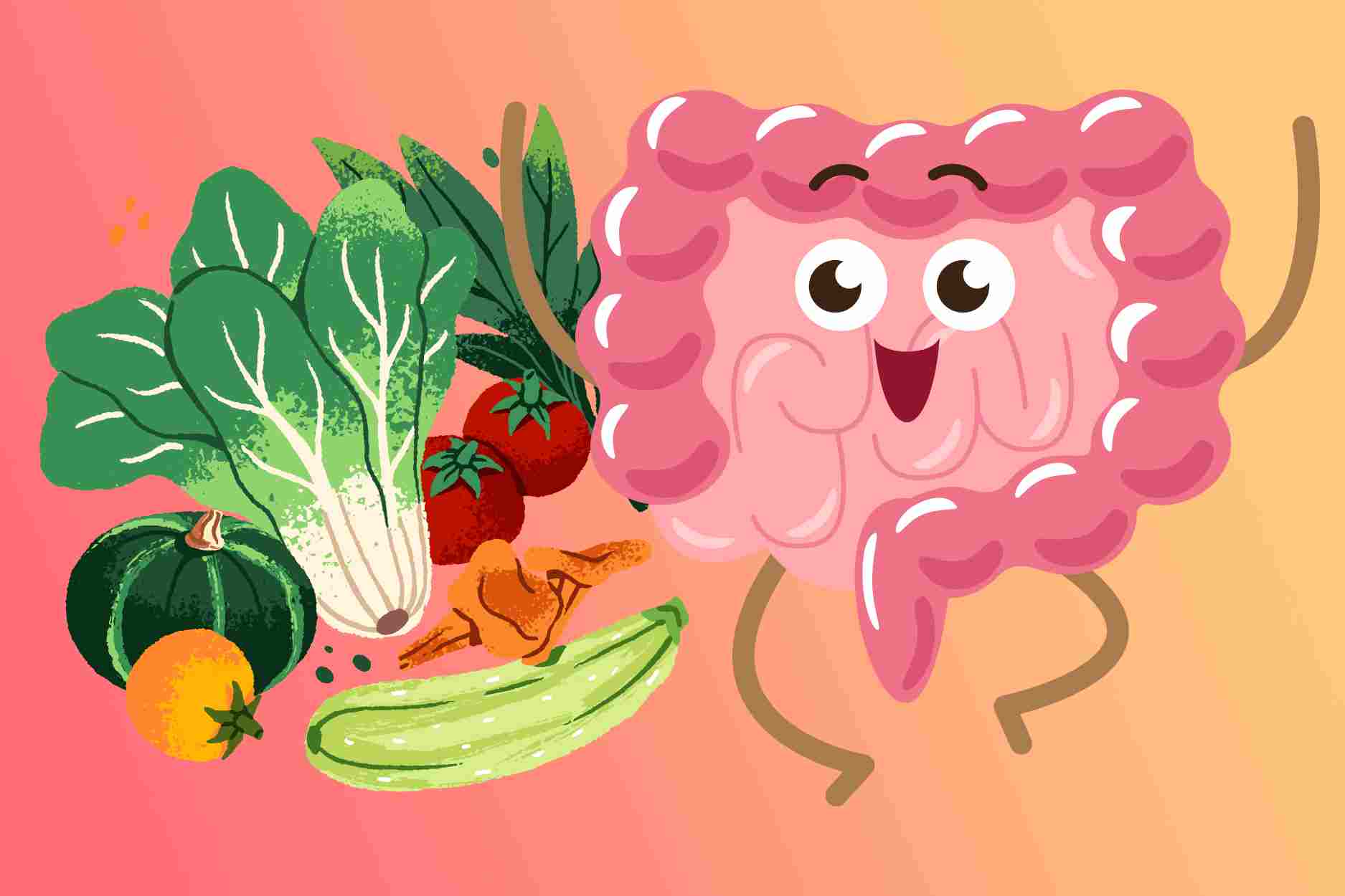 Nutrition experts suggest a series of foods to help stimulate intestinal movement. Graphics: Cat Tien