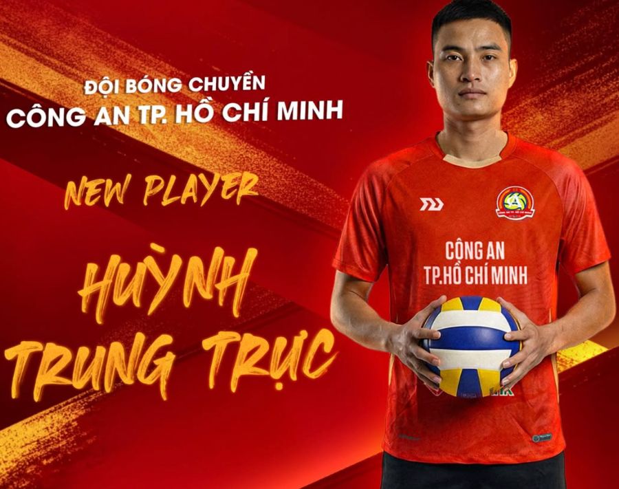 Libero Huynh Trung Truc gia nhap doi Cong an TPHCM. Anh: CATPHCM