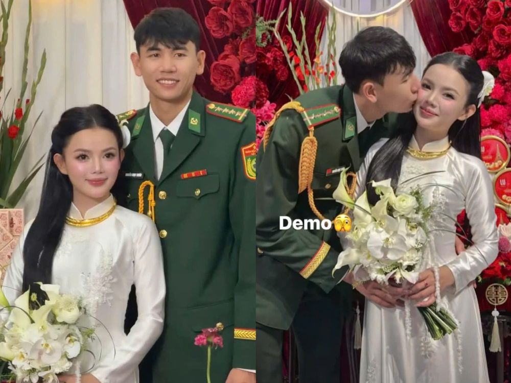 Volleyball master Ngoc Thuan gets engaged. Photo cut from video