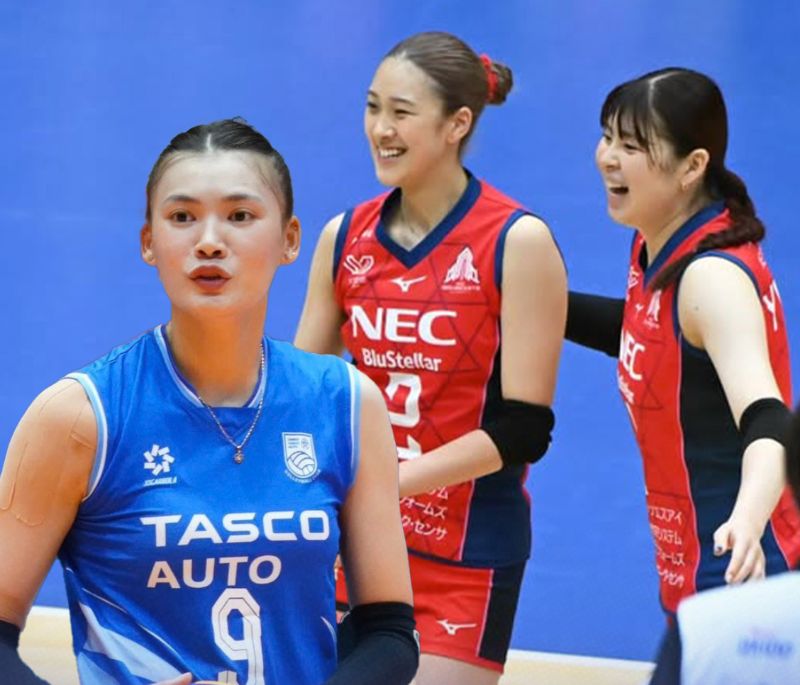 Chuyen hai Yen Nhi lo chuyen xuat ngoai Nhat Ban. Anh: Bong chuyen Viet Nam