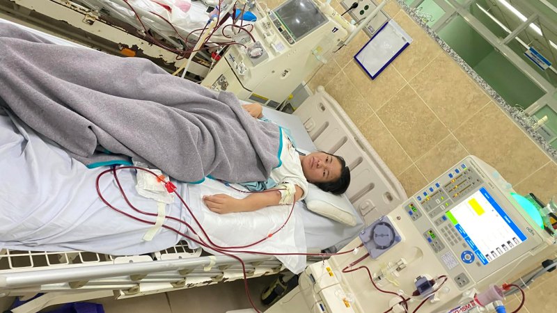 Chị Trâm bị suy thận mạn