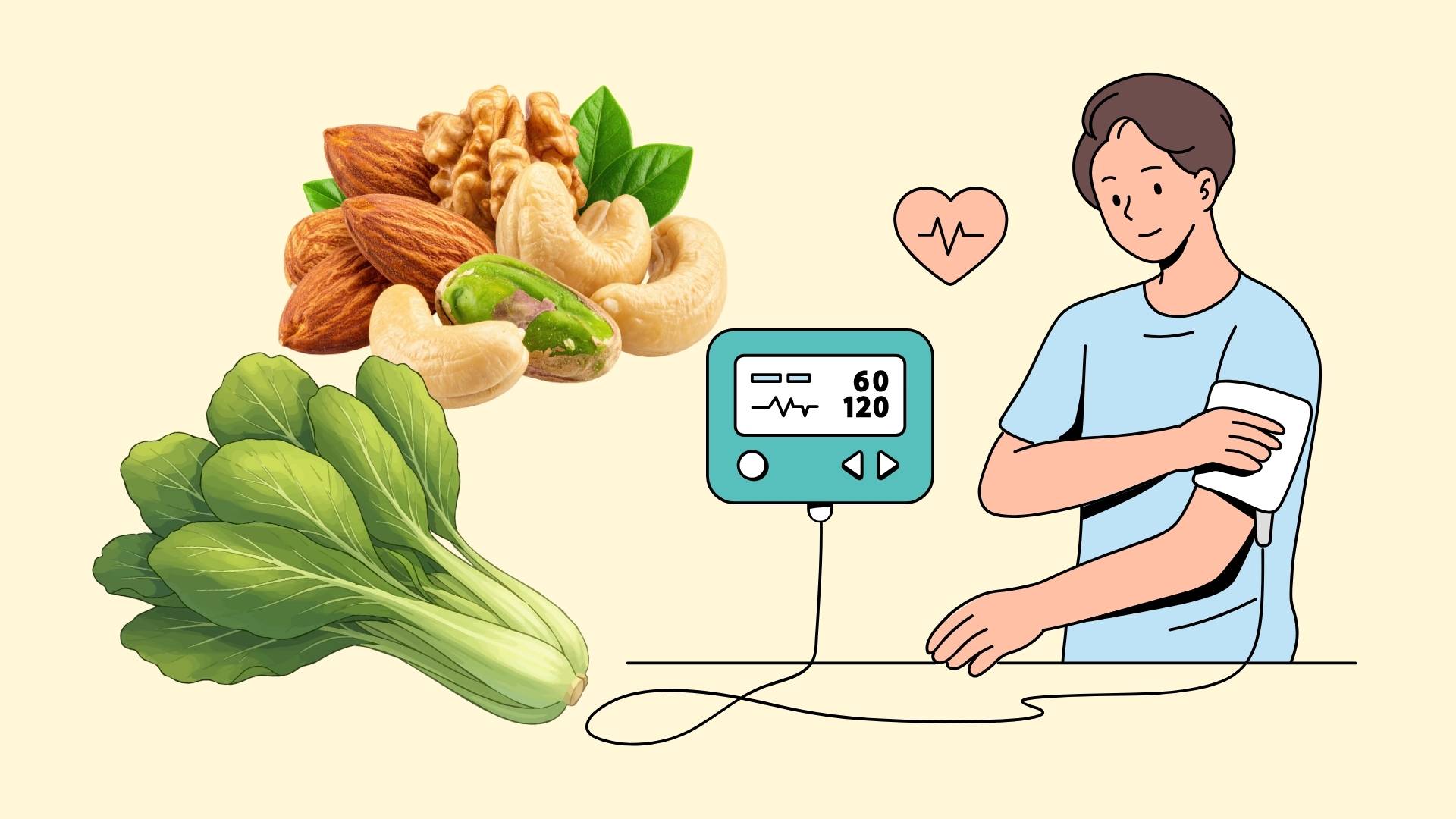 Blood pressure eat these things in daily meals. Graphics: Linh Dan
