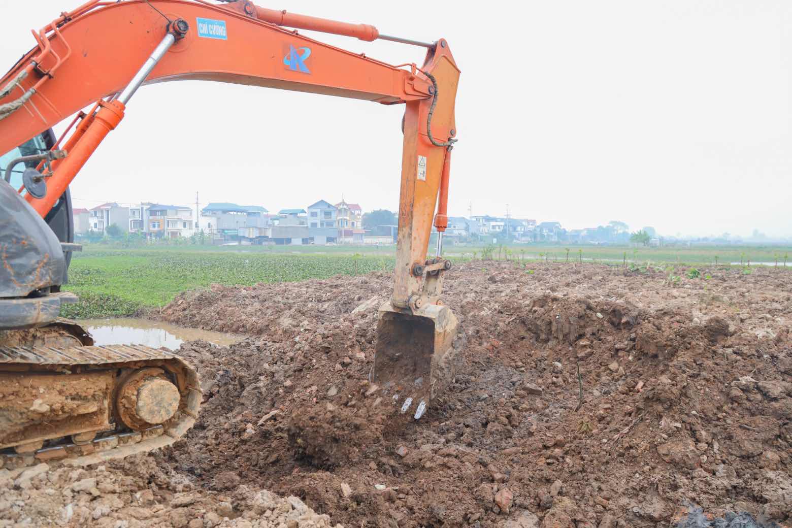 Kieu Phu commune will enforce and recover land from 4 households. Photo: Kieu Phu Commune People's Committee