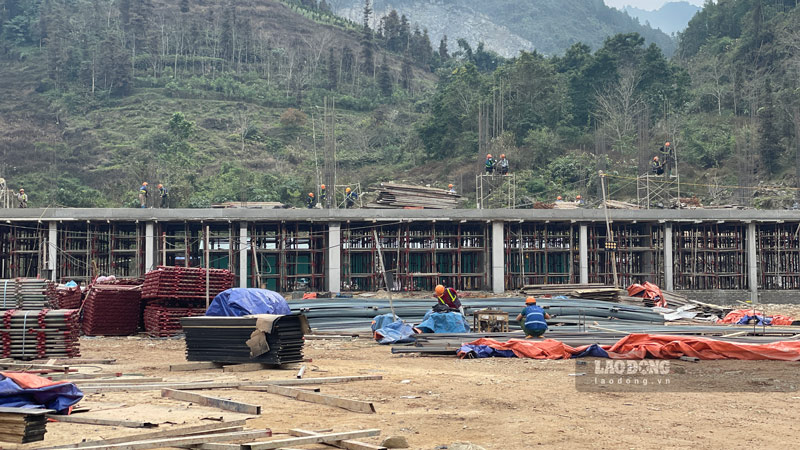 Dự án phấn đấu hoàn thành trước năm học mới năm 2026. Ảnh: Đinh Đại