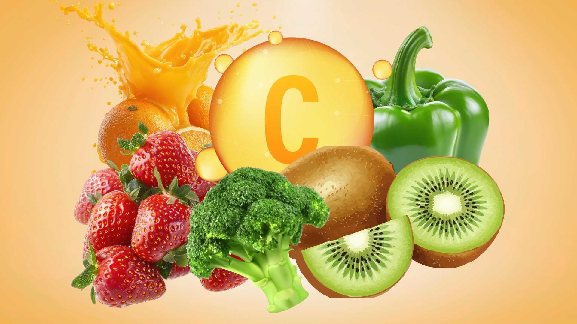 Foods that contain more vitamin C than strawberries