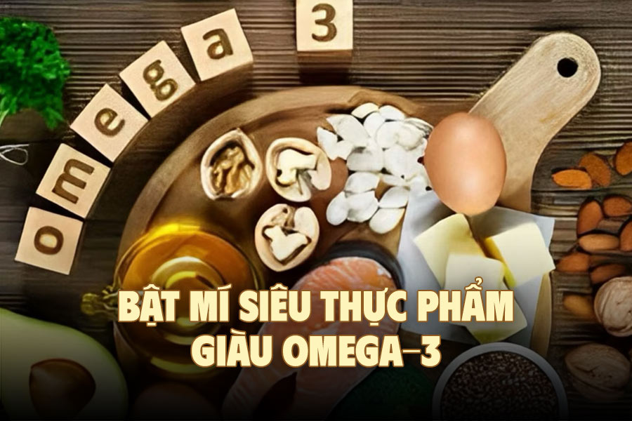 Revealing superfoods rich in omega 3