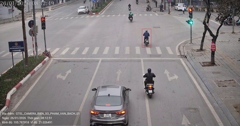 Car owner fined for running a red light. Photo: Traffic Police Department