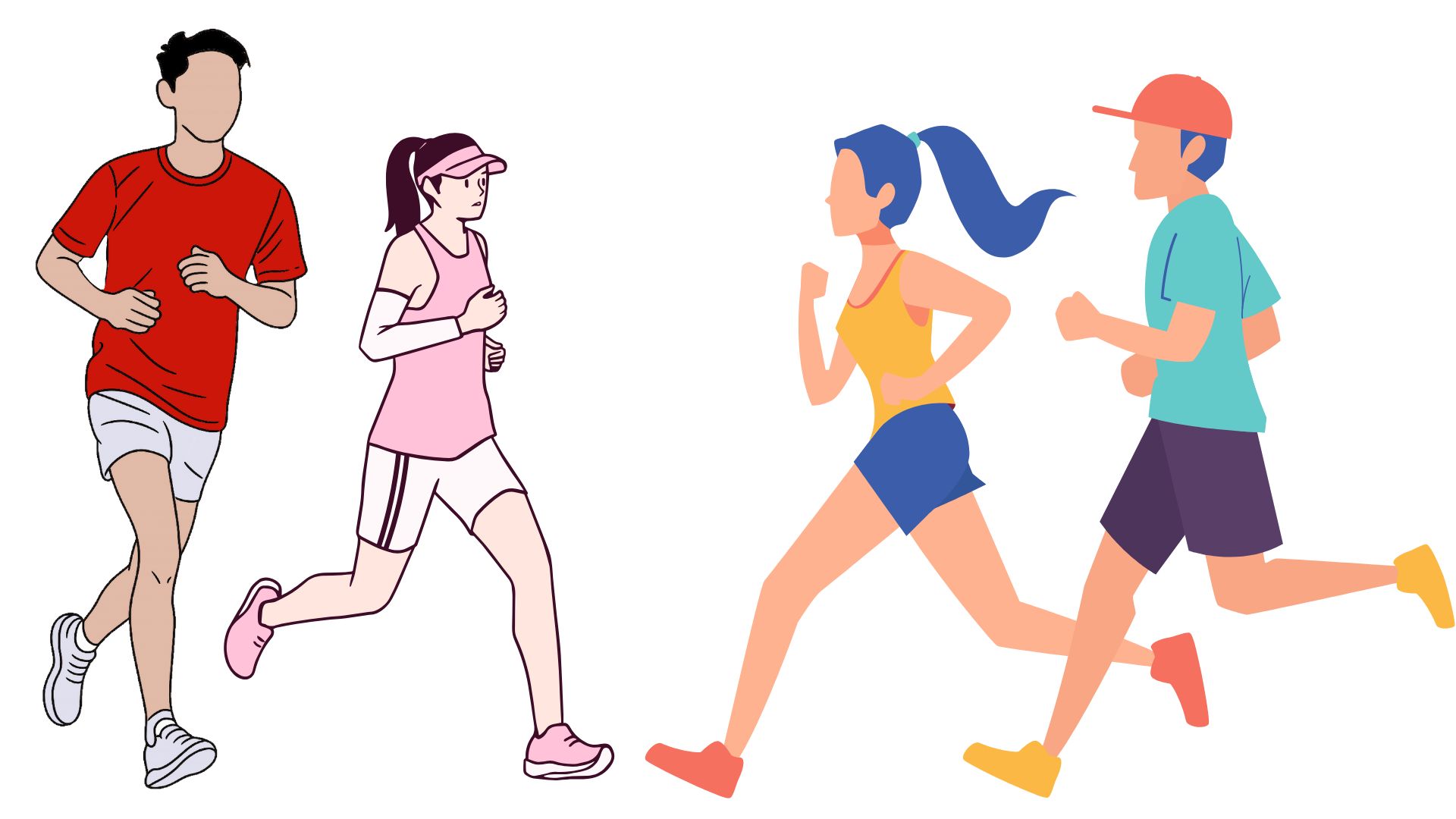 Running properly helps reduce injury. Graphics: Ha May