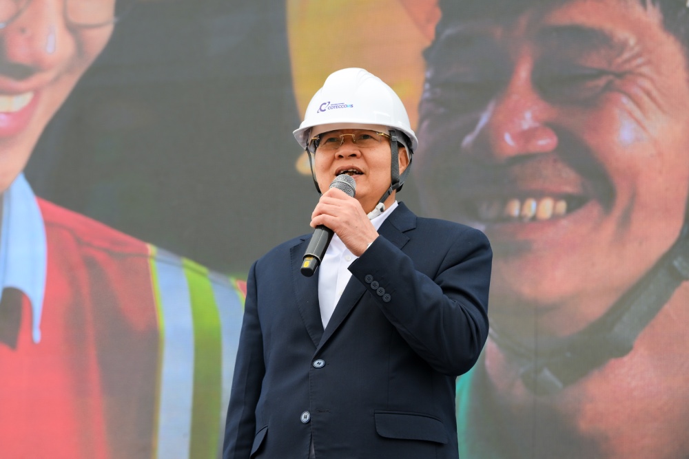 Pho Chu tich Tong LDLDVN Phan Van Anh phat bieu tai chuong trinh. Anh: Bao Nhan Dan