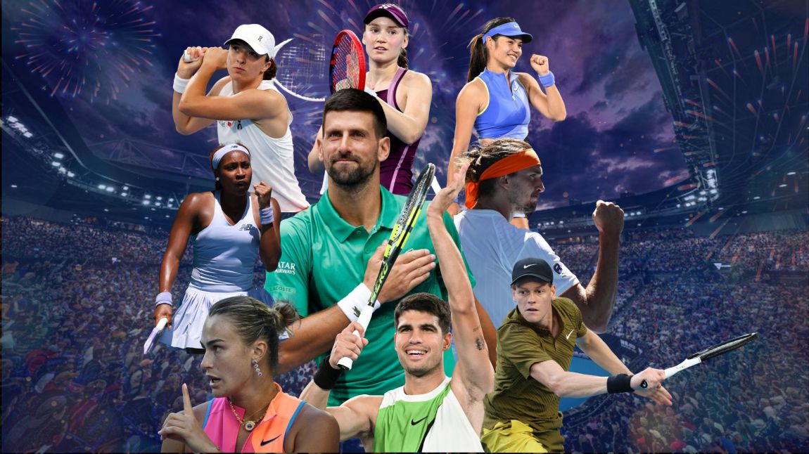 Many beautiful images at tennis tournaments that even athletes are not shared and spread because of copyright issues. Graphics: Le Vinh