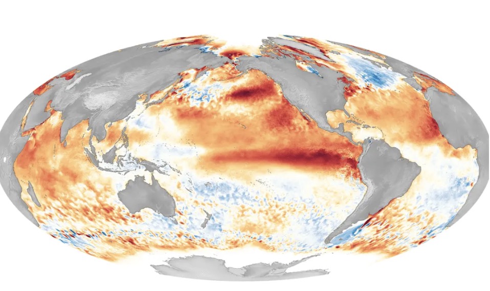 The new La Nina and El Nino calculation method will be applied by NOAA from 1.2. Photo: NOAA