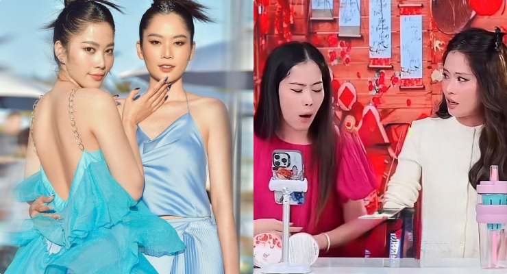 Nam Anh - Nam Em conflict on livestream. Photo: Vu Thach