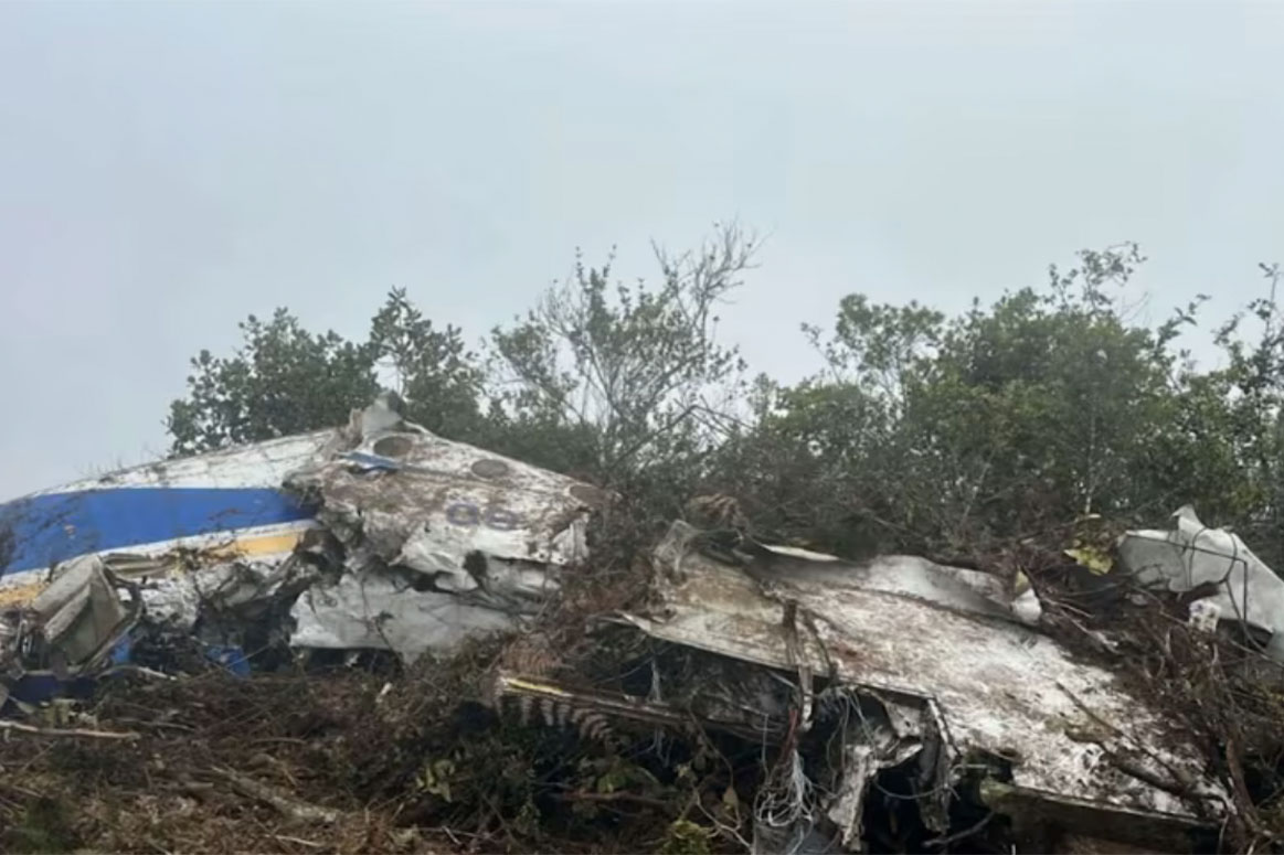 Scene of the plane crash in Colombia, January 28. Photo: Colombian Civil Aviation Authority