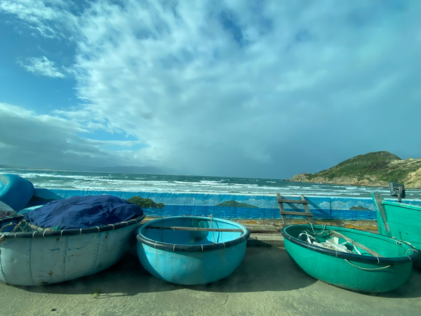Land auction winners will develop projects to change and develop coastal fishing villages. Photo: Thanh Tuan