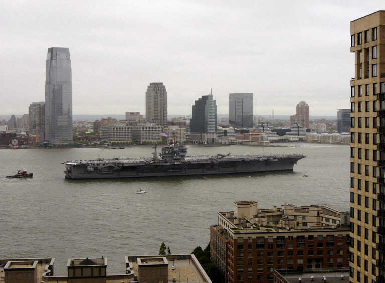 US super aircraft carrier USS John F. Kennedy. Photo: AFP