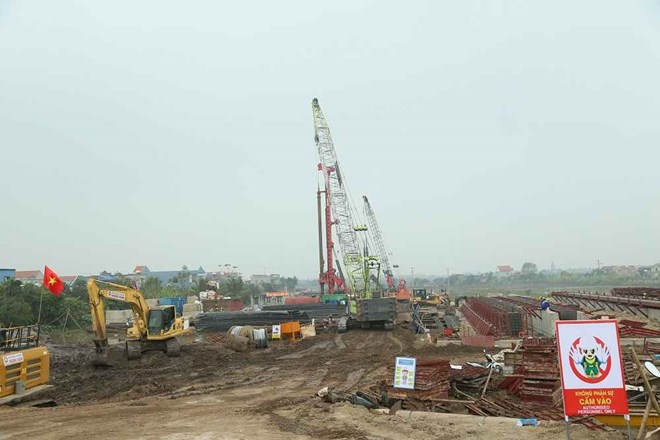 Cao tốc Ninh Bình - Hải Phòng bước vào giai đoạn thi công đồng loạt