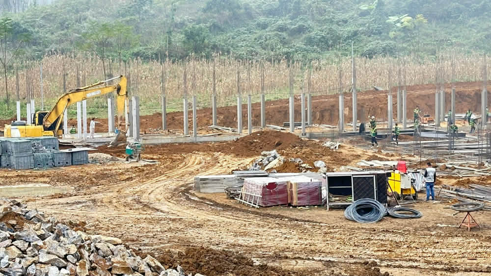 Công trường dự án Trường