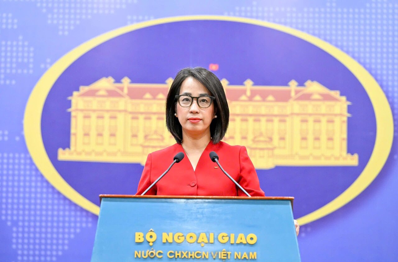 Spokesperson of the Vietnamese Ministry of Foreign Affairs Pham Thu Hang. Photo: Ministry of Foreign Affairs