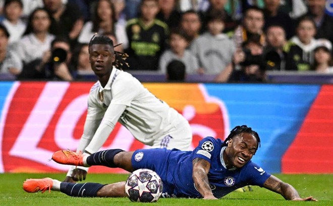 Raheem Sterling đã trải qua khoảng thời gian đáng quên ở Chelsea.  Ảnh: AFP
