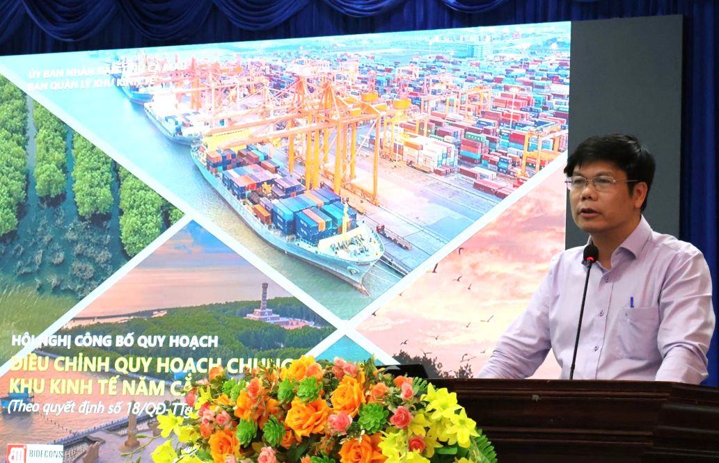 Cà Mau chính thức công bố quy hoạch Khu kinh tế Năm Căn. Ảnh: Nhật Hồ.