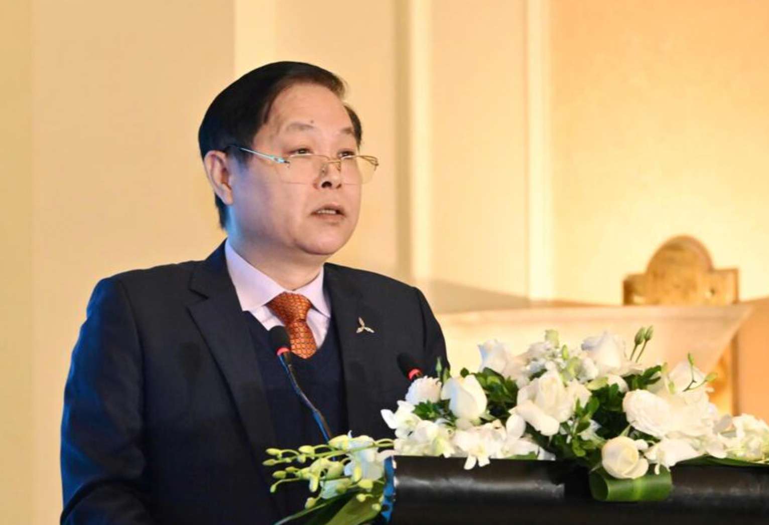 Ông Trần Hoài Trang nhấn mạnh bảo đảm an ninh năng lượng đã được xác định là định hướng lớn, lâu dài trong chiến lược phát triển kinh tế - xã hội của đất nước. Ảnh: BTC