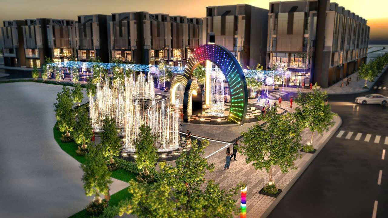 Phối cảnh Khu đô thị mới Nội Hoàng - Ion City. Ảnh: Tuta