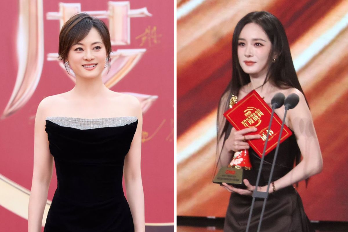 Ton Le and Duong Mich were both honored as actresses of the year. Photo: Xinhua
