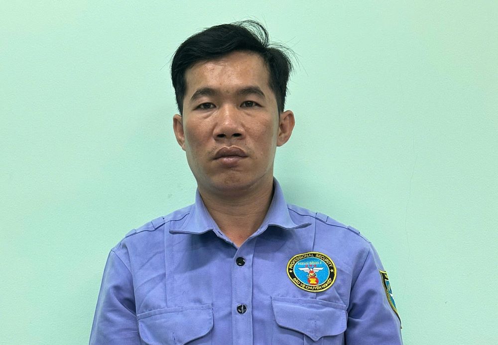 Đối tượng Bùi Thanh Bình (sinh năm 1989, ngụ phường Long Phước) vừa bị Công an TPHCM bắt khẩn cấp. Ảnh: Công an